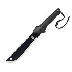 gerber machete gator machete jr. acero al carbono negro 31 000759