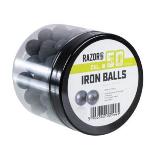 razorgun balas de caucho metal cal. .50 para umarex hdr 50 hdp 50 100 uds.