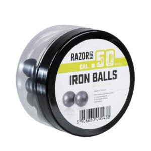 razorgun balas de caucho metal cal. .50 para umarex hdr 50 / hdp 50 50 uds.