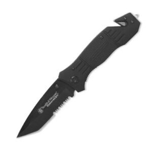 smith & wesson cuchillo de rescate extreme ops swfr2s