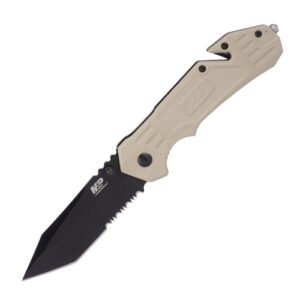 smith&wesson cuchillo de rescate plegable m&p® m2.0™ s.a. tierra oscura plana 1100076