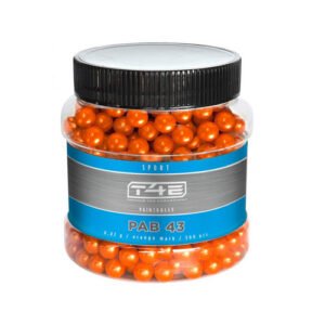 umarex balas con pintura t4e sport pab cal. .43 500 piezas naranja