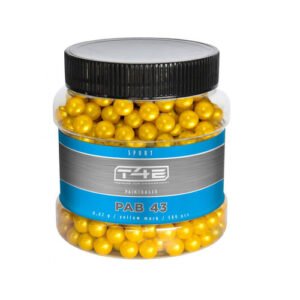 umarex balas con pintura t4e sport pab cal. .43 500 piezas amarillo
