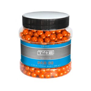 umarex balas con pintura t4e sport pab cal. .68 500 piezas naranja