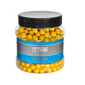 umarex balas con pintura t4e sport pab cal. .68 500 piezas amarillo