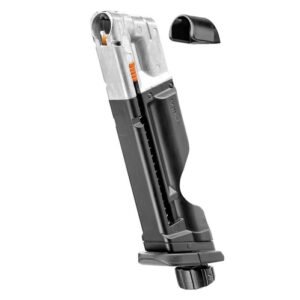 umarex cargador rápido para pistola ram para balas de goma glock 17 gen5 t4e cal. .43