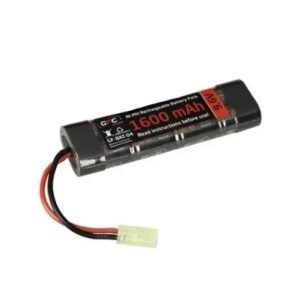 gfc energy batería de airsoft nimh 9.6v 1600mah tamiya mini gfe 06 003046