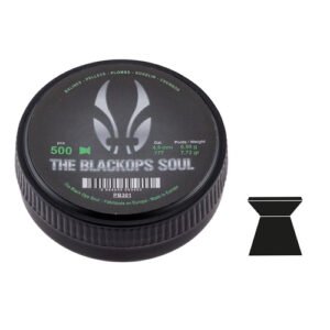 black ops balines de rifle de aire soul match 4.5 mm 500 uds. pb301