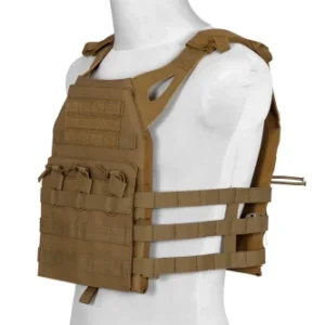 gfc tactical chaleco táctico jump nylon tan gft 18 007454