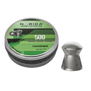 norica balines para carabina de aire comprimido hammer 500 uds. 4,5 milímetros 197.00.005