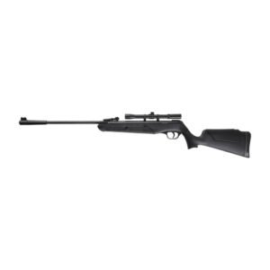 razorgun carabina de aire comprimido en ángulo reaper con rifle 4x20 4.5 mm polímero negro lb600 4.5 mm