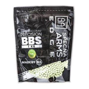 specna arms bolas de precisión edge tracer bio 0.25g 4000 pcs verde spe 16 027234