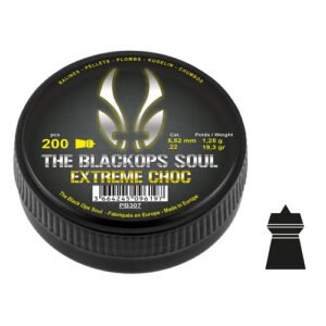 black ops balines de aire comprimido soul extreme choc 5.5 mm 200 uds. pb307